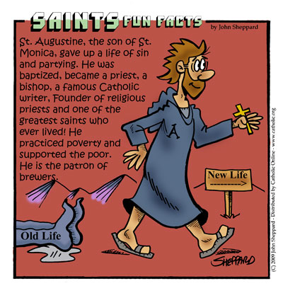 St. Augustine of Hippo Fun Fact St. Augustine of Hippo Fun Fact Image