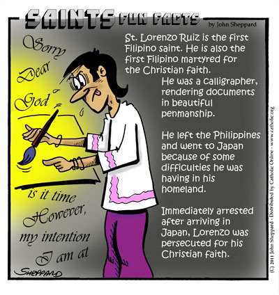 St. Lorenzo Ruiz Fun Fact St. Lorenzo Ruiz Fun Fact Image
