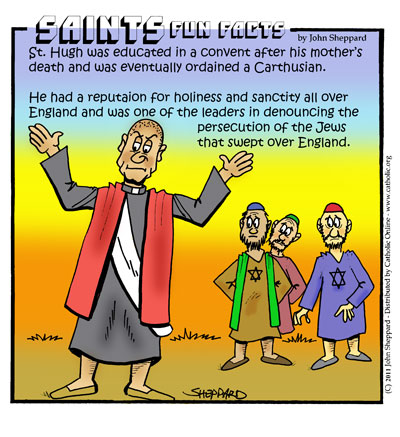 St. Hugh of Lincoln Fun Fact St. Hugh of Lincoln Fun Fact Image