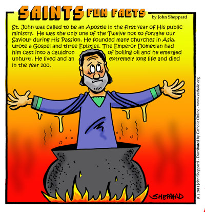 St. John the Apostle Fun Fact St. John the Apostle Fun Fact Image