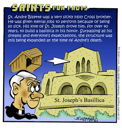 St. Andre Bessette Fun Fact St. Andre Bessette Fun Fact Image