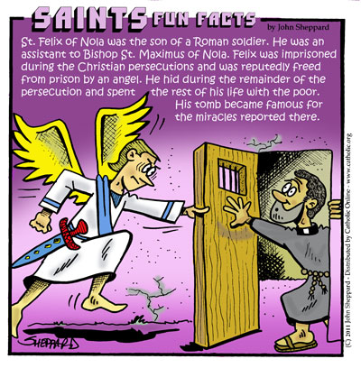 St. Felix of Nola Fun Fact St. Felix of Nola Fun Fact Image
