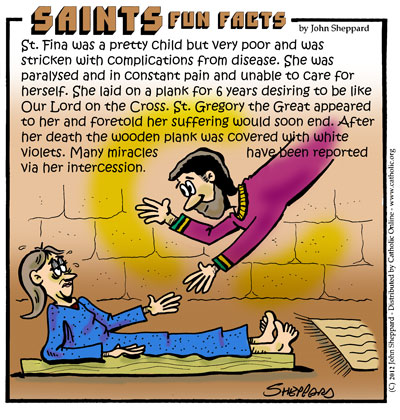 St. Fina Fun Fact St. Fina Fun Fact Image