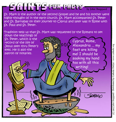 St. Mark Fun Fact St. Mark Fun Fact Image