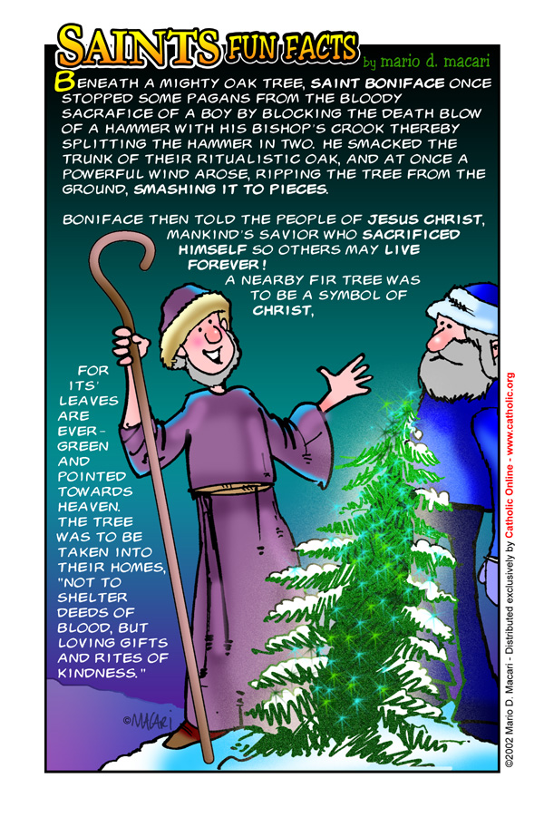 St. Boniface of Mainz Fun Fact St. Boniface of Mainz Fun Fact Image