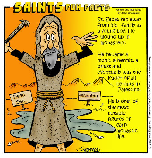 St. Sabas Fun Fact St. Sabas Fun Fact Image