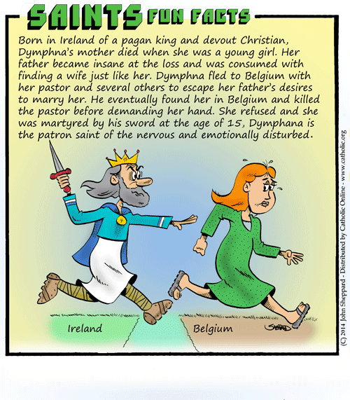 St. Dymphna Fun Fact St. Dymphna Fun Fact Image