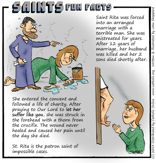St. Rita Fun Fact St. Rita Fun Fact Image