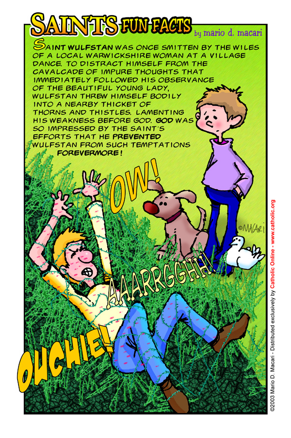 St. Wulfstan Fun Fact St. Wulfstan Fun Fact Image