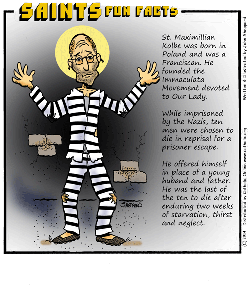 St. Maximilian Kolbe Fun Fact St. Maximilian Kolbe Fun Fact Image