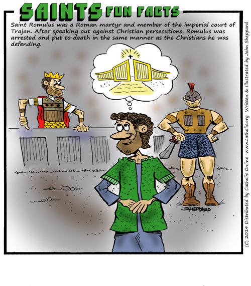 St. Romulus Fun Fact St. Romulus Fun Fact Image