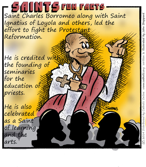 St. Charles Borromeo Fun Fact St. Charles Borromeo Fun Fact Image