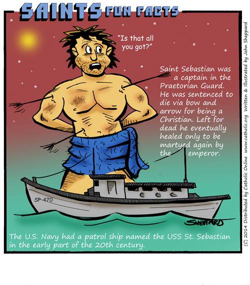 St. Sebastian Fun Fact St. Sebastian Fun Fact Image