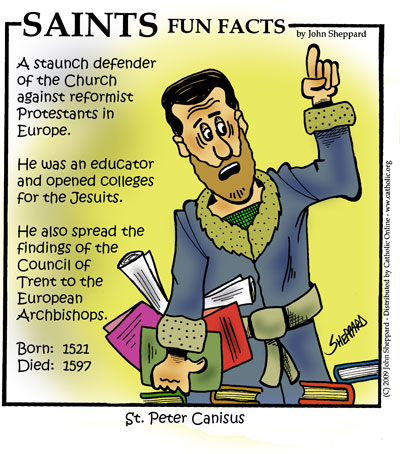 St. Peter Canisius Fun Fact St. Peter Canisius Fun Fact Image