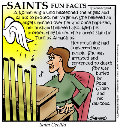 St. Cecilia Fun Fact St. Cecilia Fun Fact Image