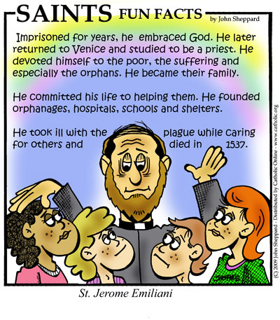 St. Jerome Emiliani Fun Fact St. Jerome Emiliani Fun Fact Image