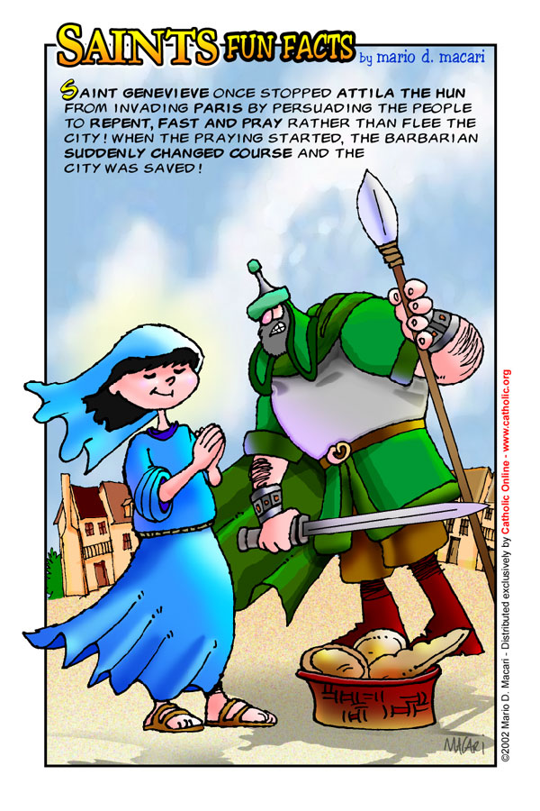St. Genevieve Fun Fact St. Genevieve Fun Fact Image