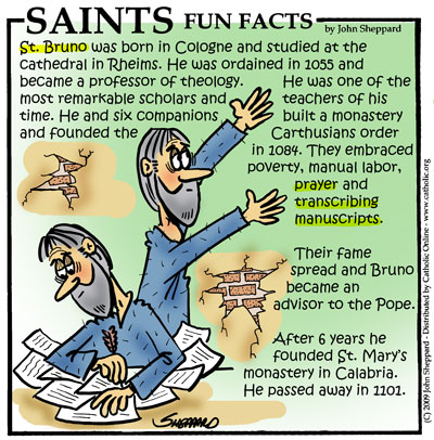 St. Bruno Fun Fact St. Bruno Fun Fact Image