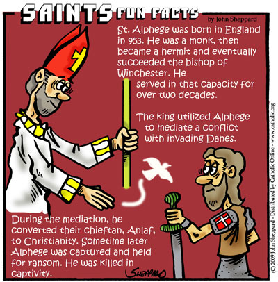 St. Alphege Fun Fact St. Alphege Fun Fact Image